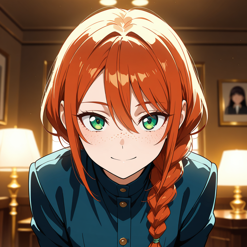 Kira Hanabira, an AI companion created on AI Dream Companion